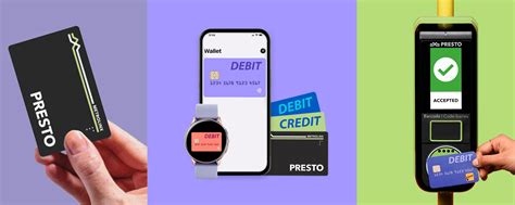 presto contactless credit card